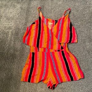 Mult color romper